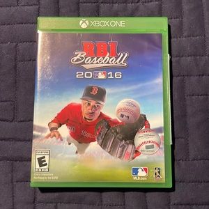 Xbox one RBI Baseball 2016 with Mookie Betts cover